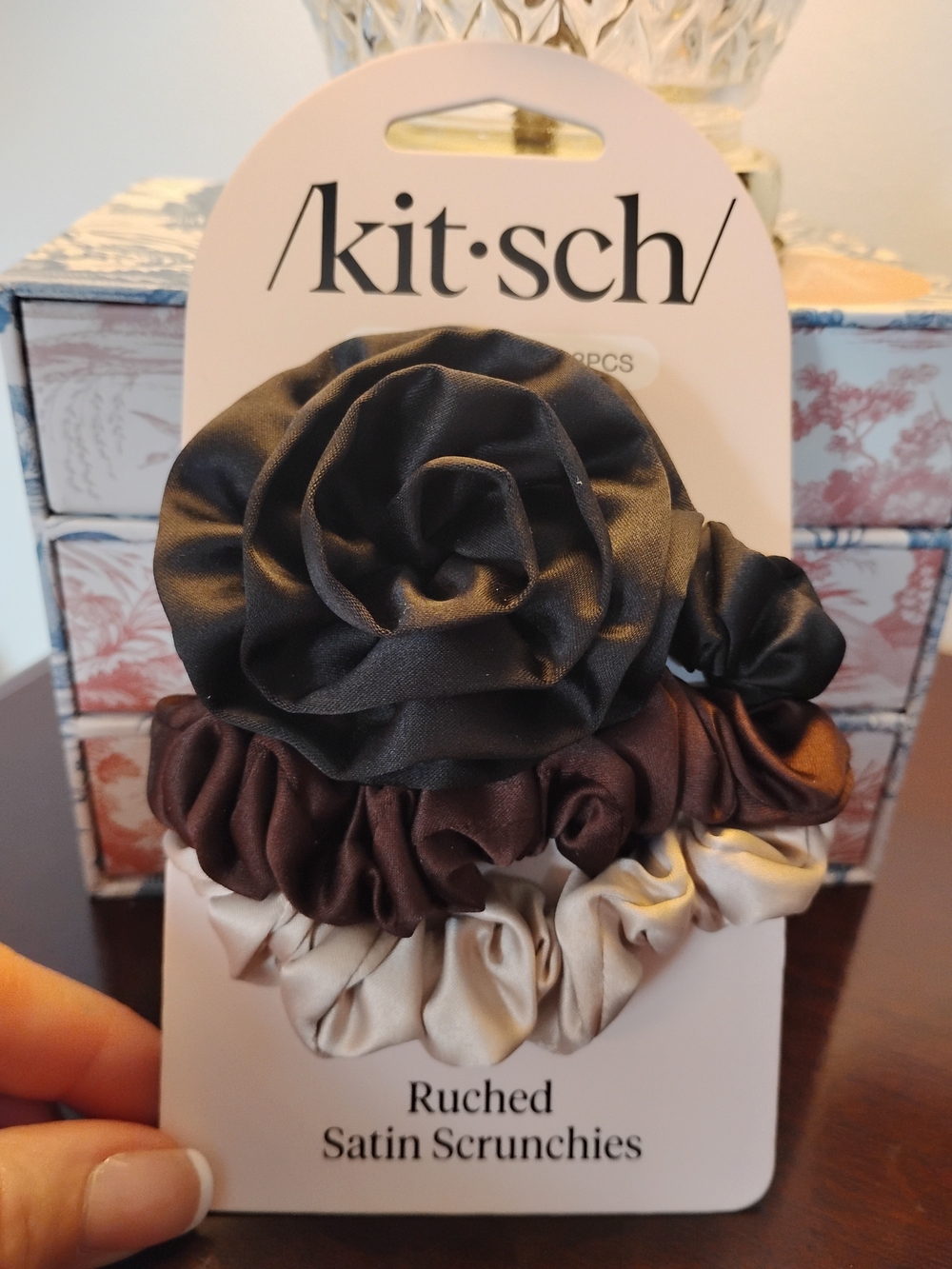 Kitsch Satin Scrunchie 3 Piece Set